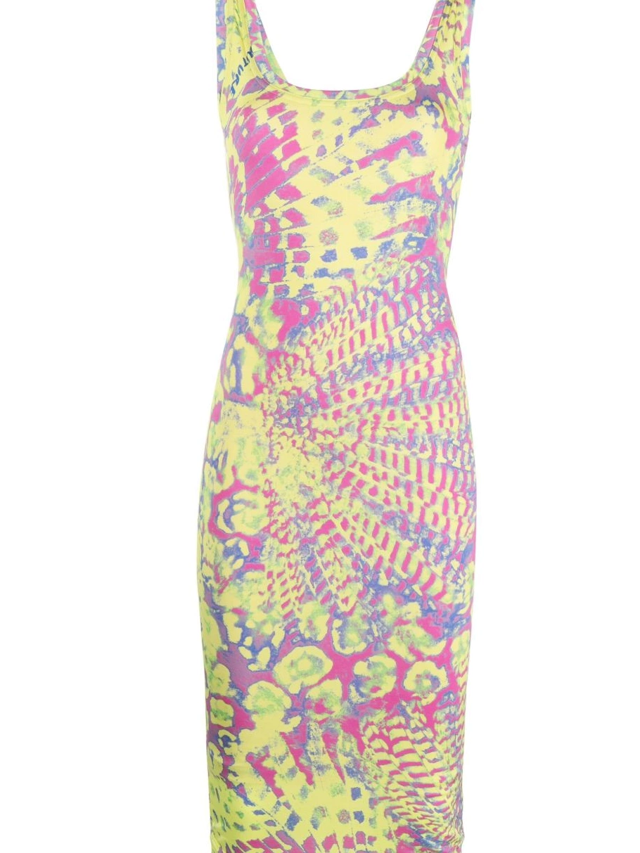 Cheap sleeveless Couture dress Jeans Women abstract-print Versace 0824